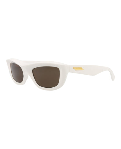 Bottega Veneta Square-Frame Injection Sunglasses