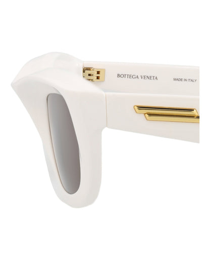 Bottega Veneta Square-Frame Injection Sunglasses