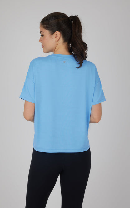 90 Degree by Reflex Textured Performance Training Tee