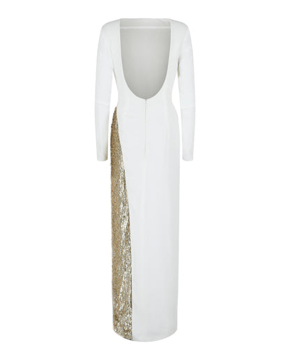 Givenchy Metallic Sequin Gown