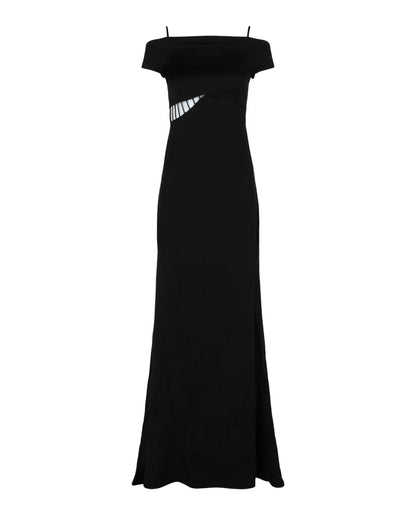Givenchy Cold Shoulder Cutout Gown
