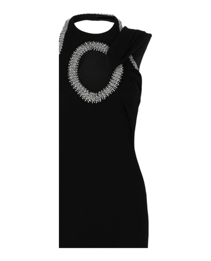 Givenchy Crystal-Embellished Detail Cutout Dress