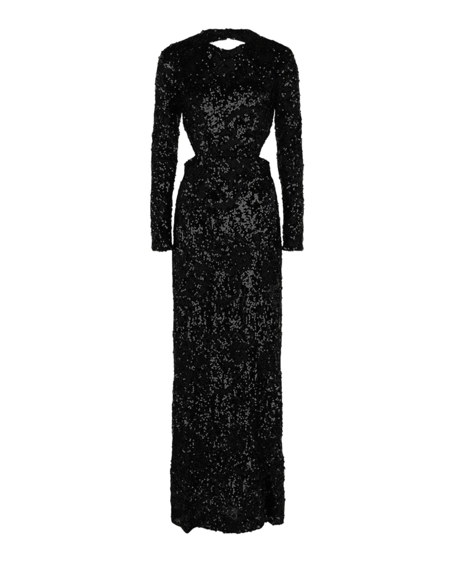Givenchy Embroidered Sequin Gown With Cutout Detail