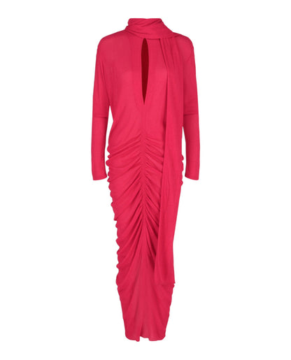 Givenchy Draped Scarf Dress