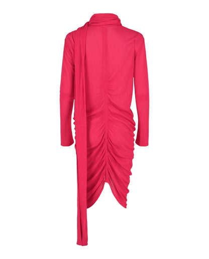 Givenchy Ruched Scarf Stretch-Crepe Dress