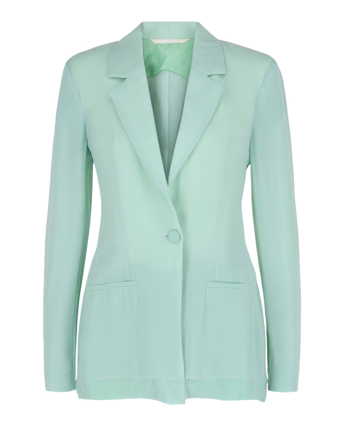 Givenchy Single-Breasted Sheer Silk Blazer