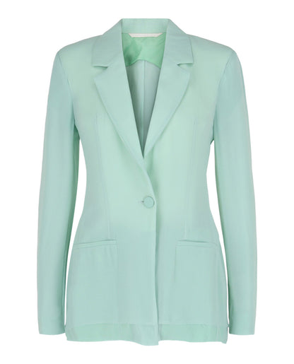 Givenchy Single-Breasted Sheer Silk Blazer