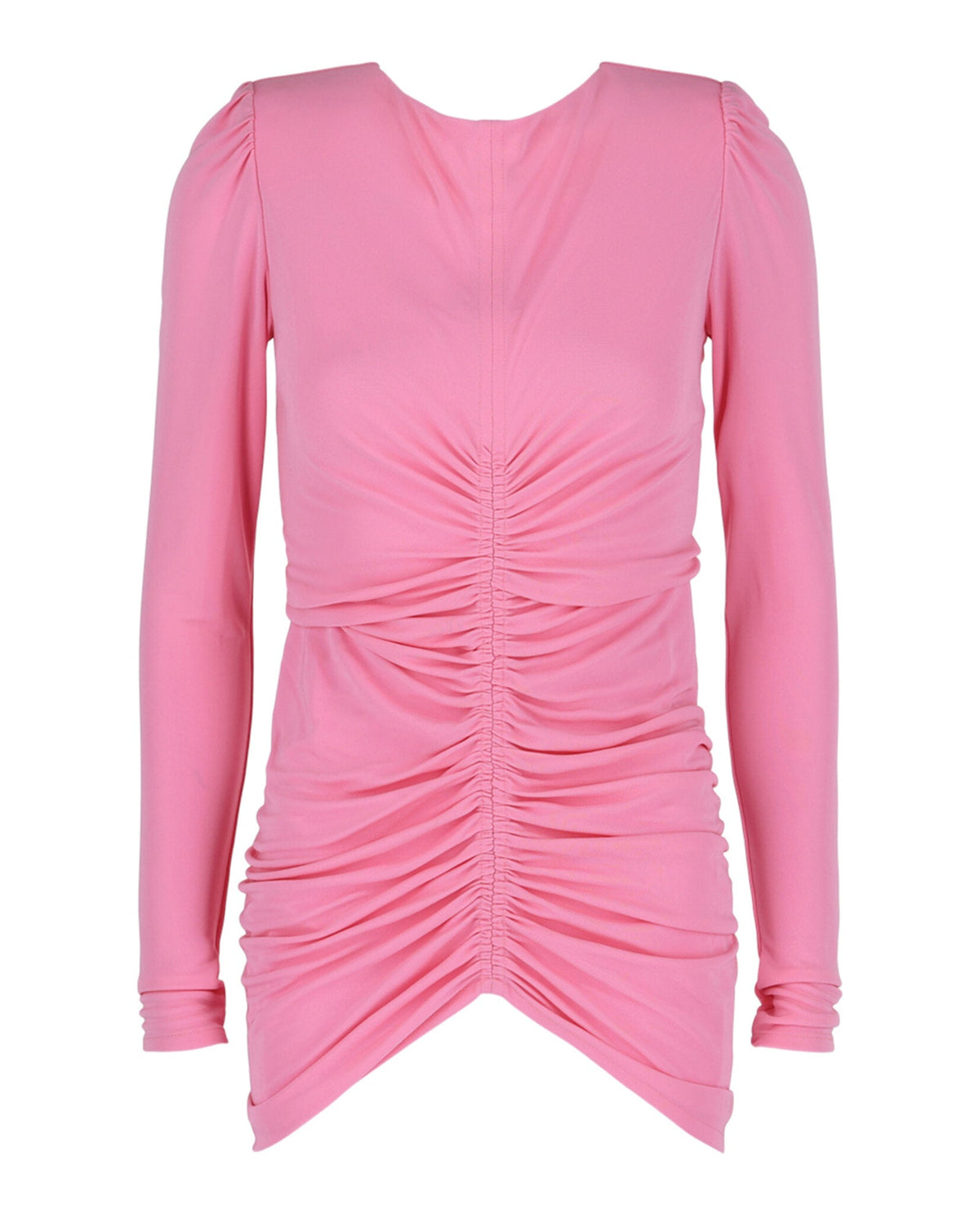 Givenchy Ruched Long-Sleeve Top