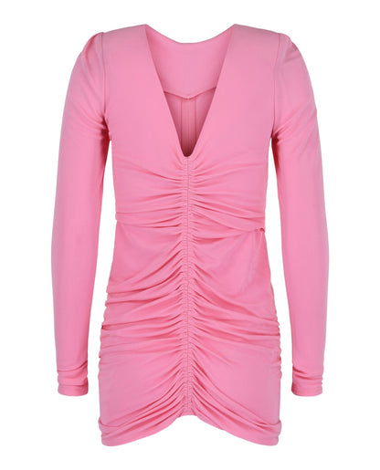 Givenchy Ruched Long-Sleeve Top