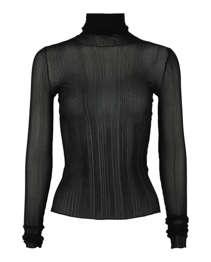 Givenchy Sheer Stretch Turtleneck