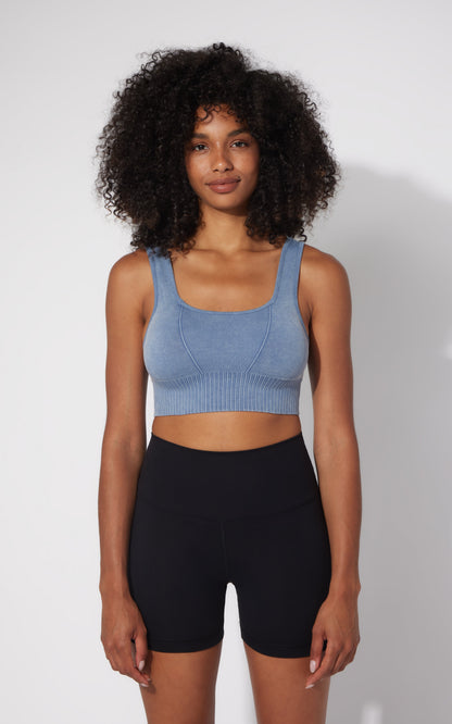 90 Degree by Reflex 2 PK Stonewash Seamless Bra Tank