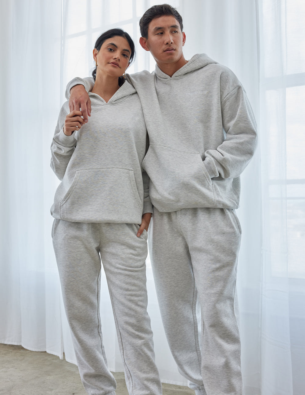 Elevated Faith Basics Cloud Grey Unisex Hoodie
