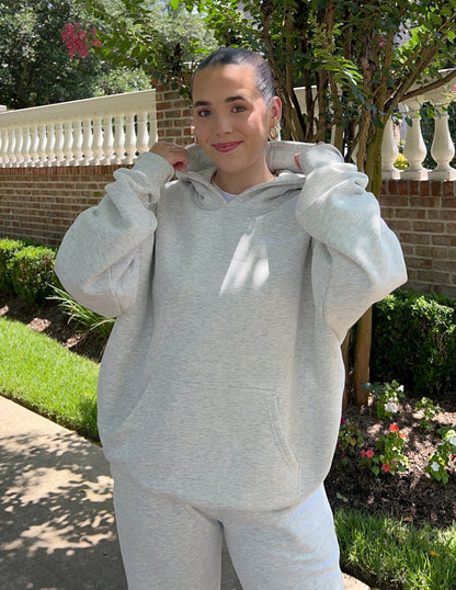 Elevated Faith Basics Cloud Grey Unisex Hoodie