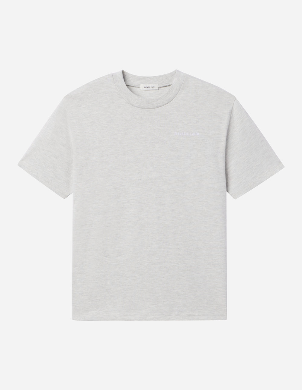 Elevated Faith Basics Cloud Grey Unisex Tee