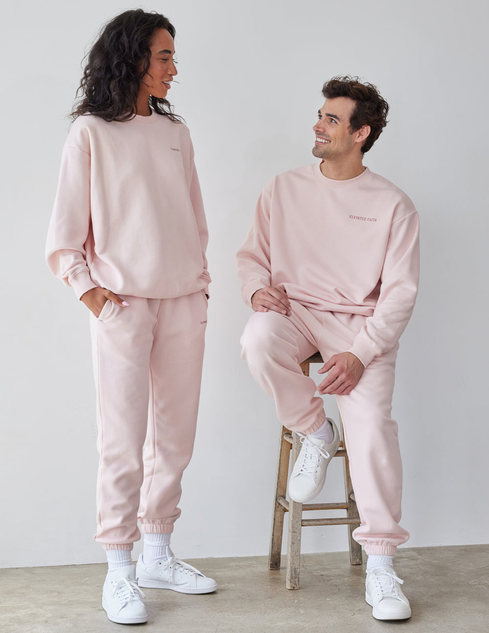 Elevated Faith Basics Lotus Unisex Crewneck