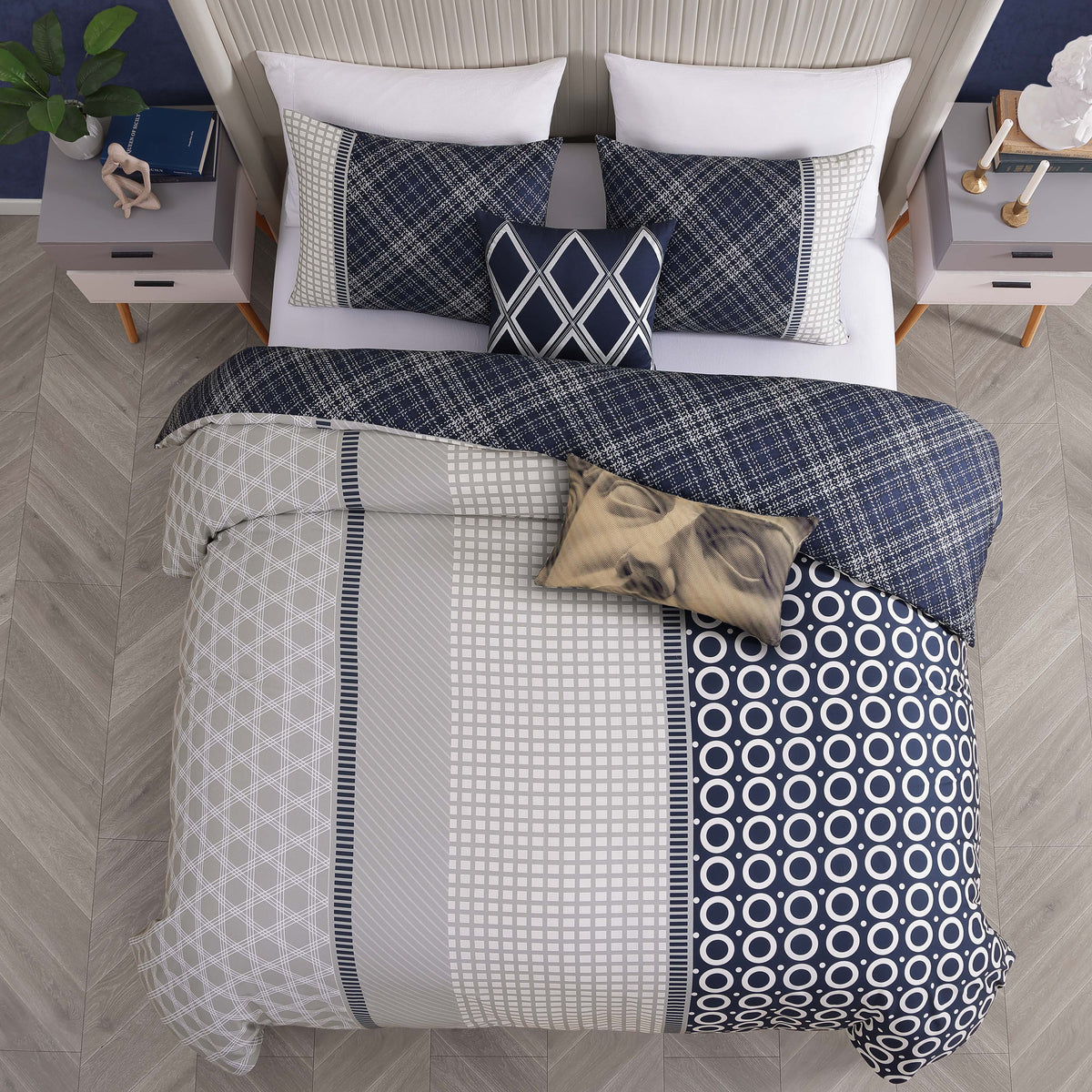 Bebejan Vertigeo 5 Piece Reversible Comforter Set