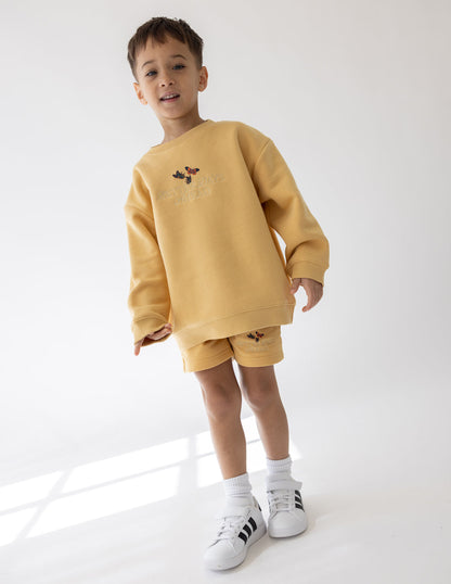 Elevated Faith Better Days Butterfly Kids Crewneck