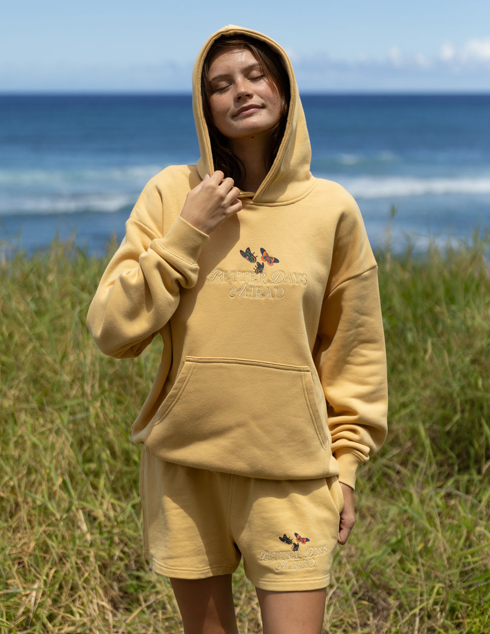Elevated Faith Better Days Butterfly Unisex Hoodie