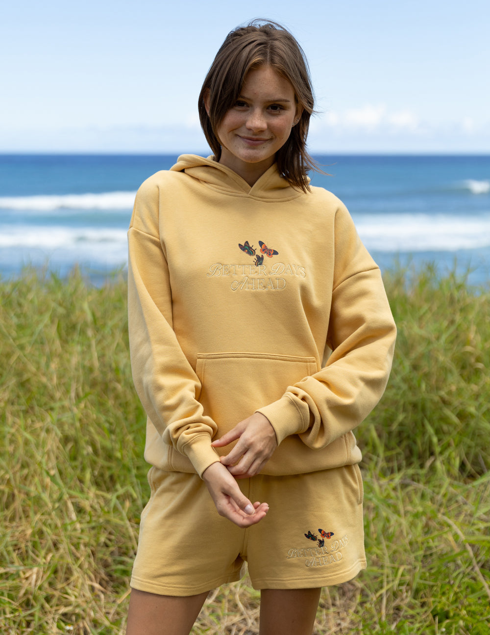 Elevated Faith Better Days Butterfly Unisex Hoodie