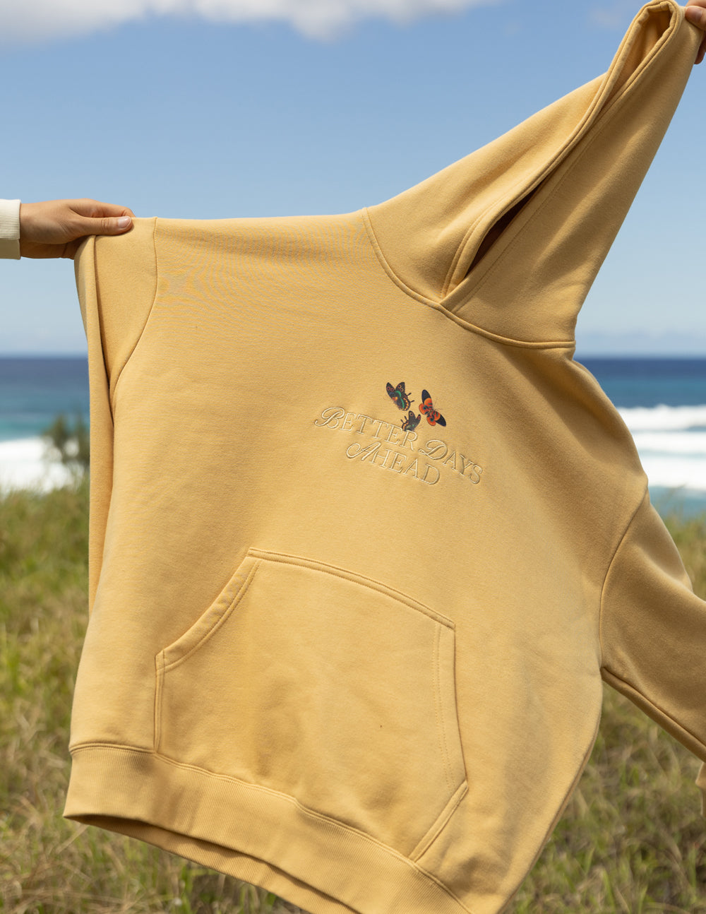 Elevated Faith Better Days Butterfly Unisex Hoodie