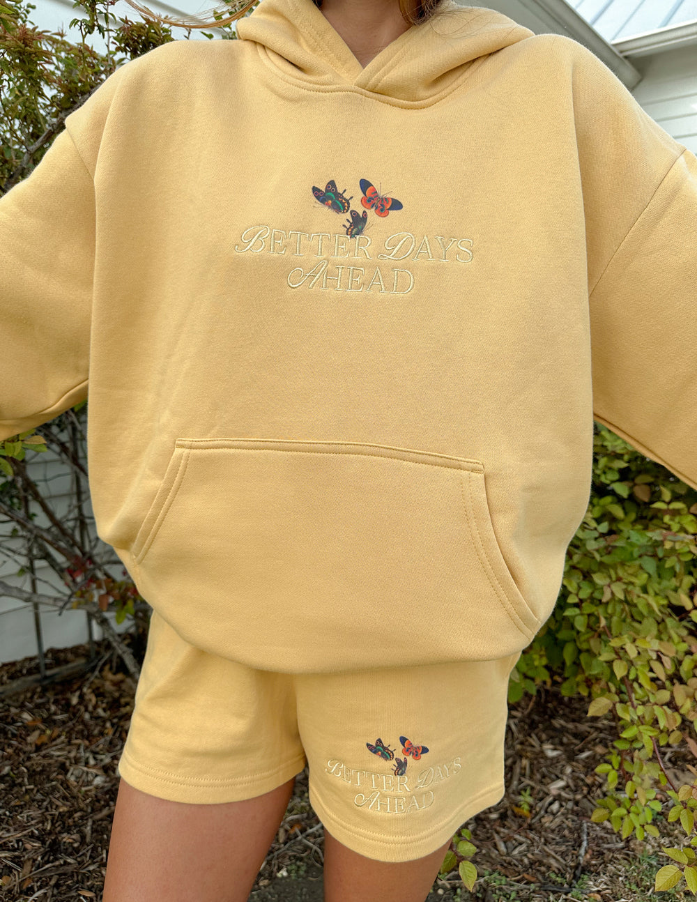 Elevated Faith Better Days Butterfly Unisex Hoodie