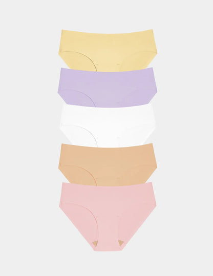 Essential No-Show Bikini 5-Pack - Last Call