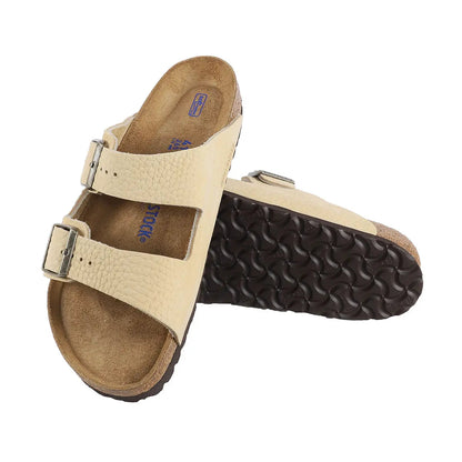 Birkenstock Arizona Soft Footbed Nubuck Leather Sandals