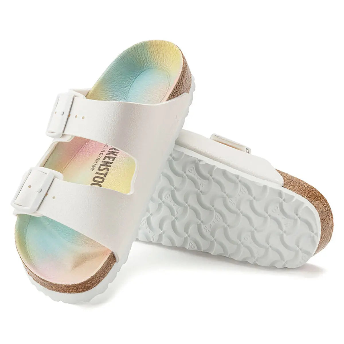 Birkenstock Arizona Vegan Birko Flor Birkibuc Sandals