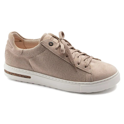 Birkenstock Bend Low Canvas/Suede Sandcastle Sneakers