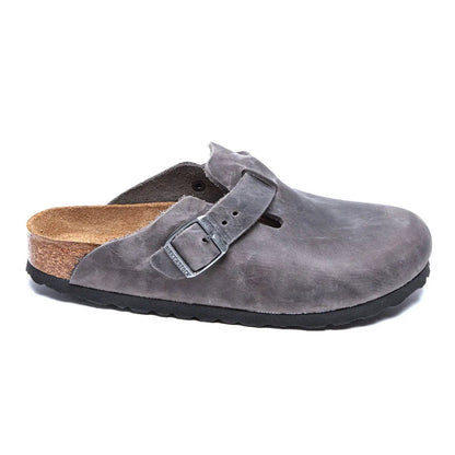Birkenstock Boston Soft Footbed Oiled Leather Clogs
