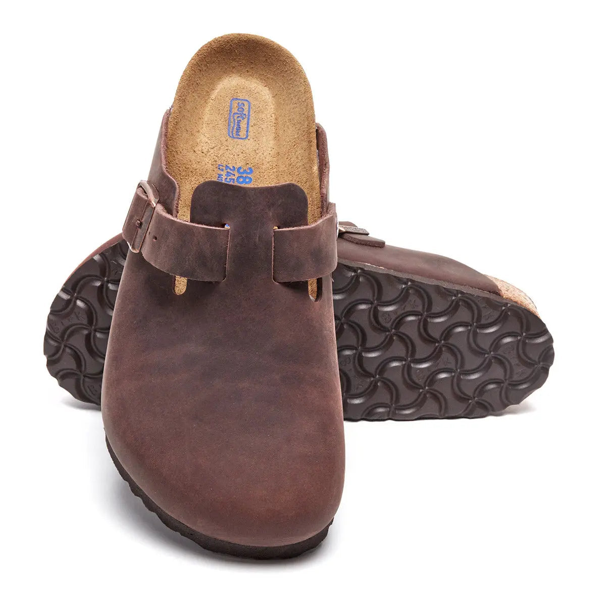 Birkenstock Boston Soft Footbed Oiled Leather Clogs