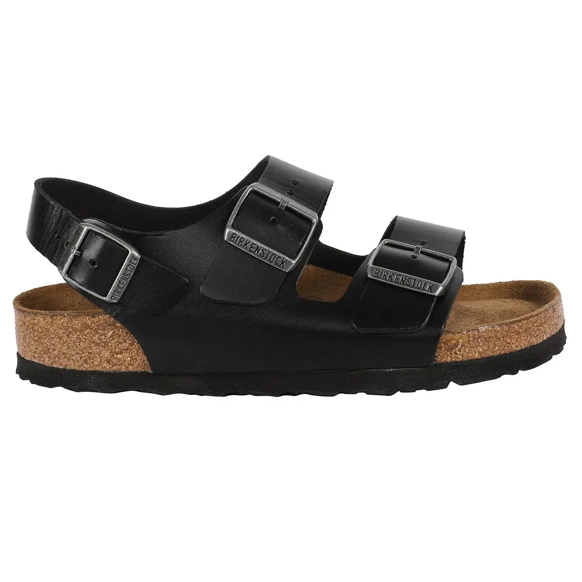 Birkenstock Milano Soft Footbed Smooth Leather Sandals