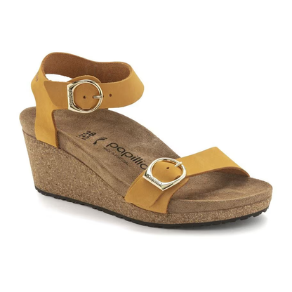 Birkenstock Women's Soley Papillio Nubuck Wedge Sandals