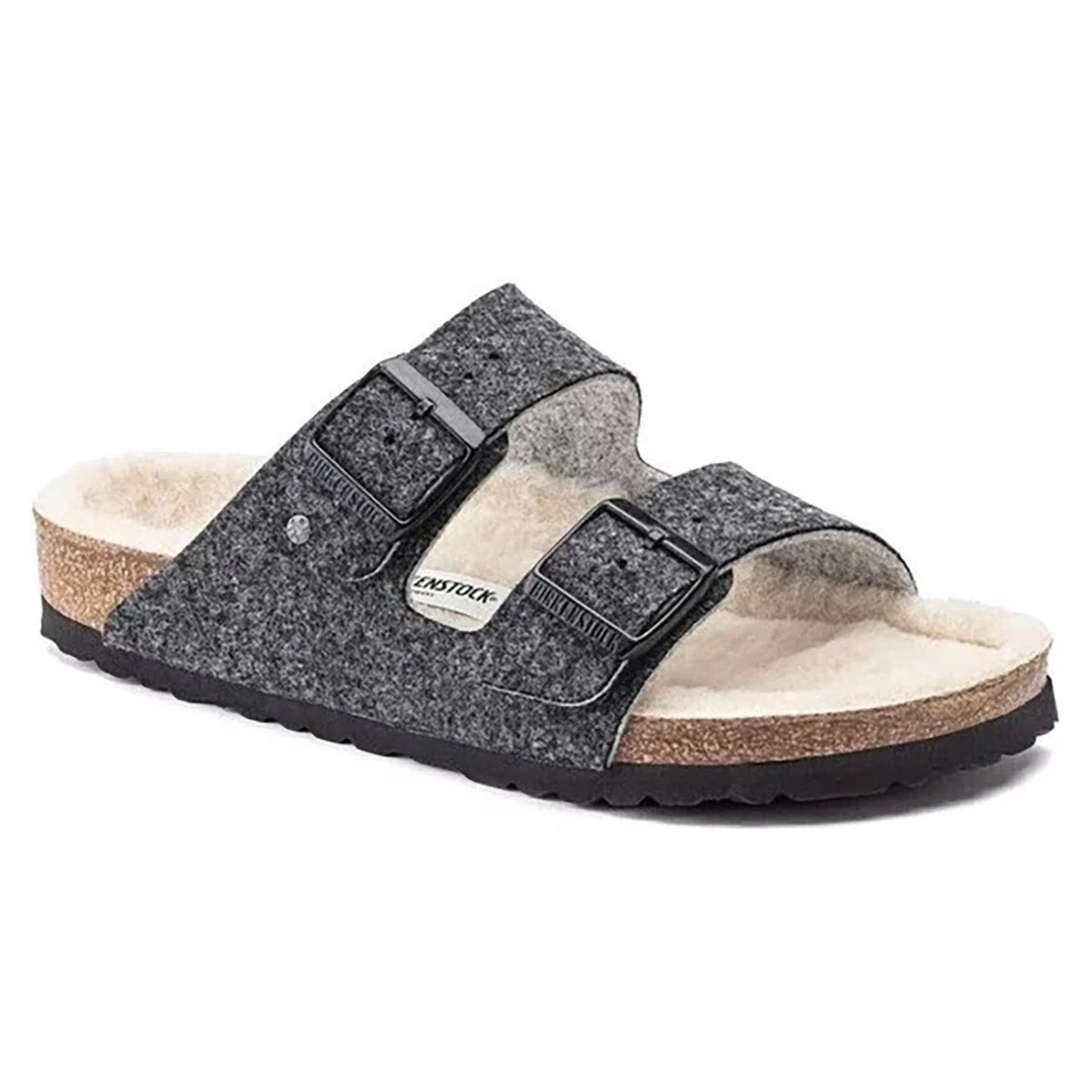 Birkenstock Arizona Happy Lamb Wool Felt Sandals