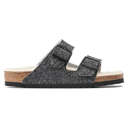 Birkenstock Arizona Happy Lamb Wool Felt Sandals
