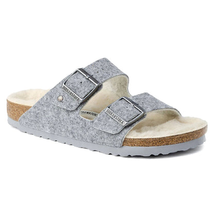 Birkenstock Arizona Happy Lamb Wool Felt Sandals