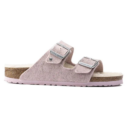 Birkenstock Arizona Happy Lamb Wool Felt Sandals