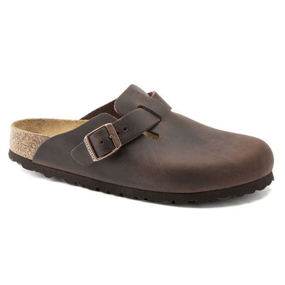 Birkenstock Boston Oiled Leather Clogs