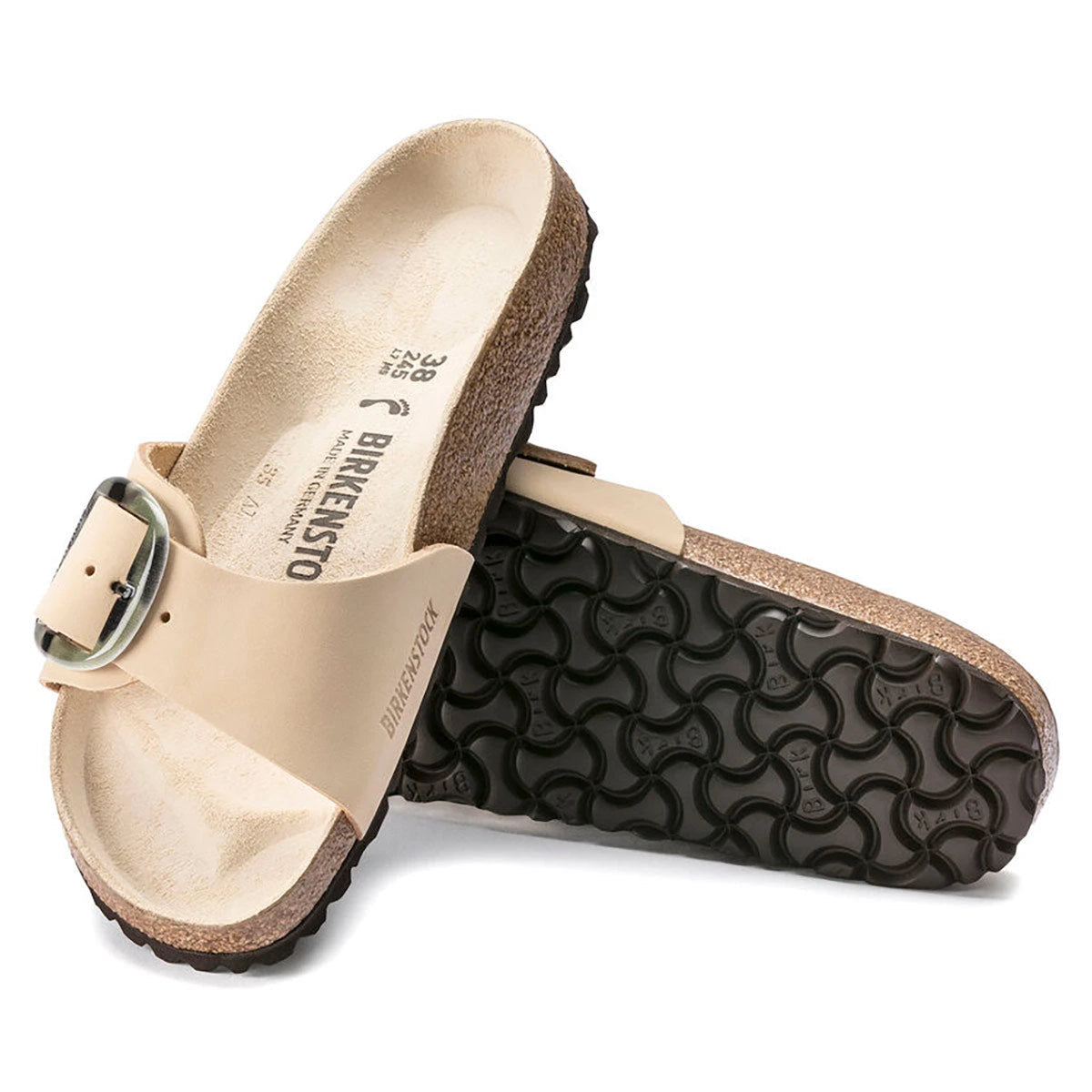 Birkenstock Women's Madrid Big Buckle Nubuck Sandals