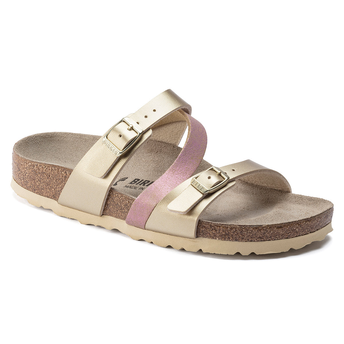 Birkenstock Women's Salina Suede/Birko-Flor Sandals