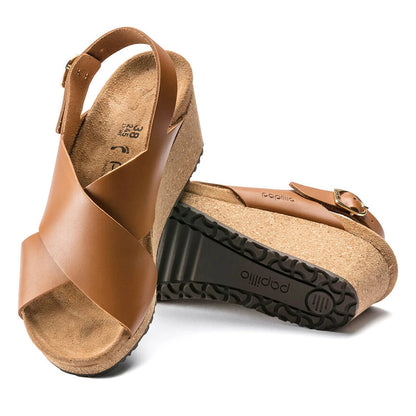 Birkenstock Women's Papillio Samira Natural Leather Sandals