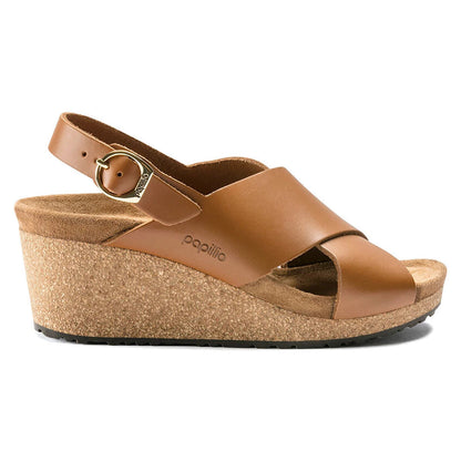Birkenstock Women's Papillio Samira Natural Leather Sandals