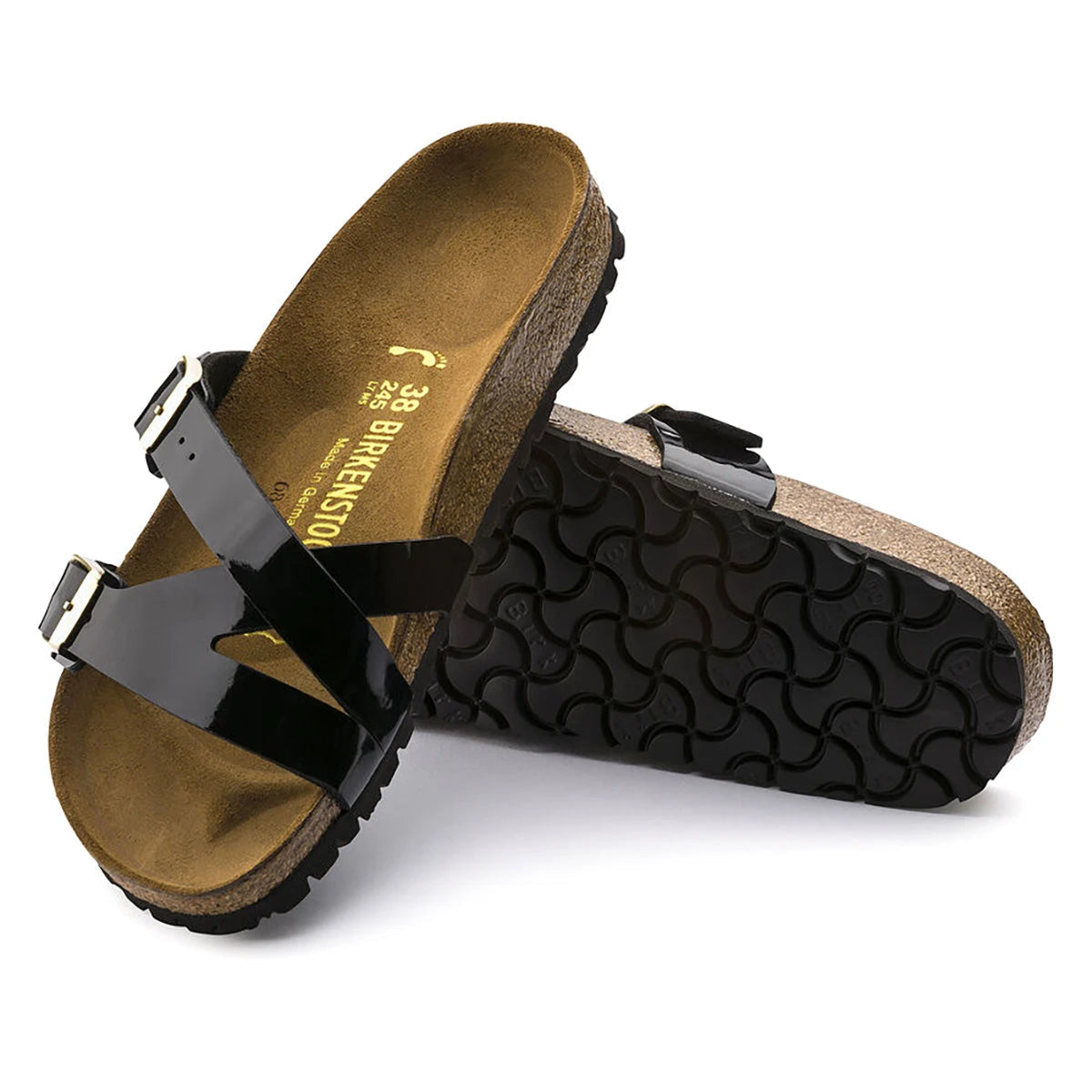 Birkenstock Women's Yao Patent Birko-Flor Patent Sandals
