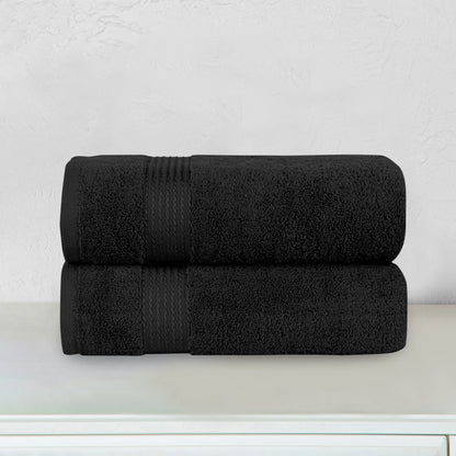 Elegant Comfort 2 Pack Premium Turkish Cotton Bath Towel Set, 27 x 54 inch
