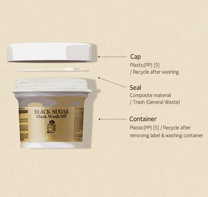 Black Sugar Mask Wash Off (120g)
