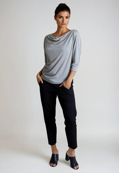 Bon Voyage Travel Tee - Heather Grey