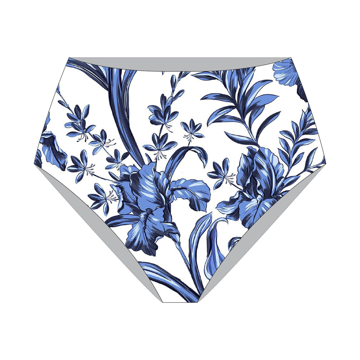 Jantzen Comfort Core High Waist Bottom - Botanical Bloom White - FINAL SALE
