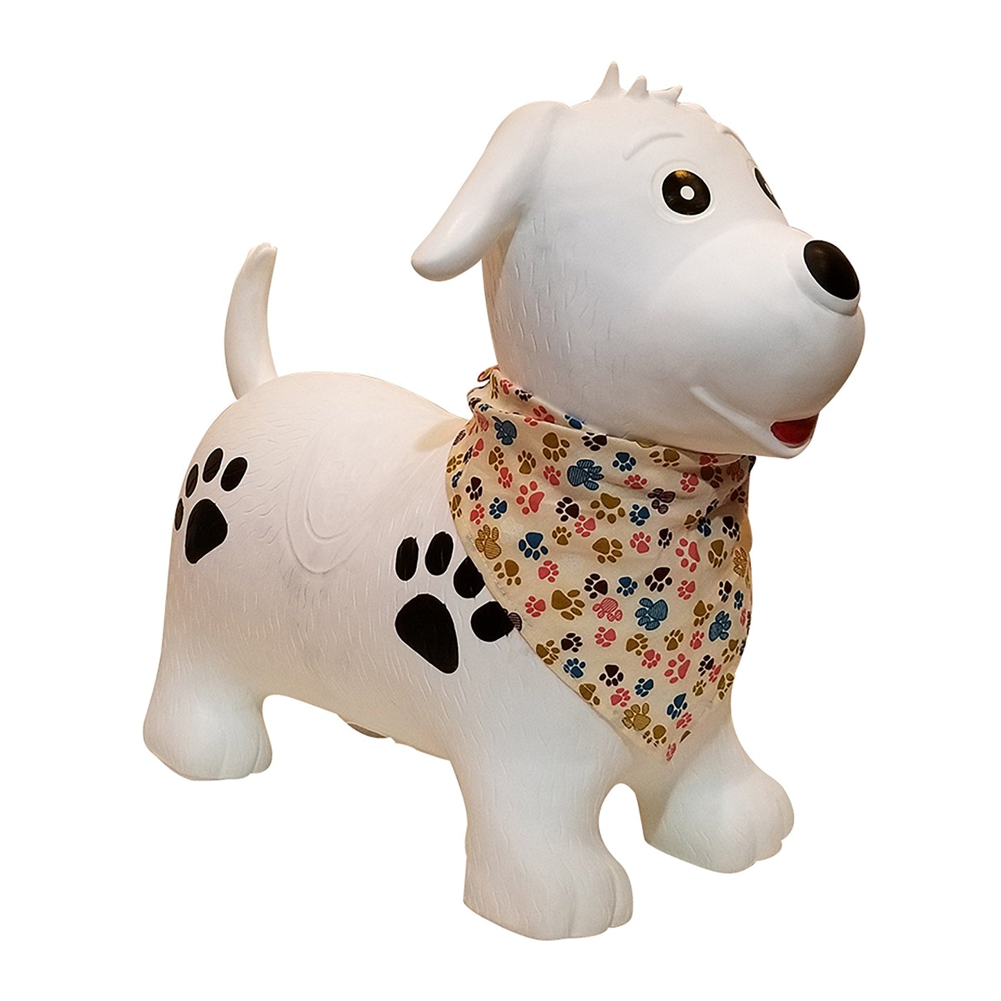BounceZiez Inflatable Bouncy Ride-On Hopper with Pump - Dog