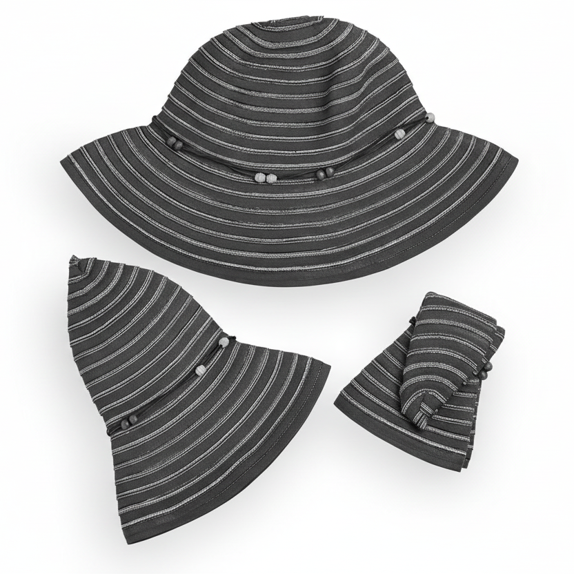 Wallaroo Breton Packable Sun Hat - Taupe