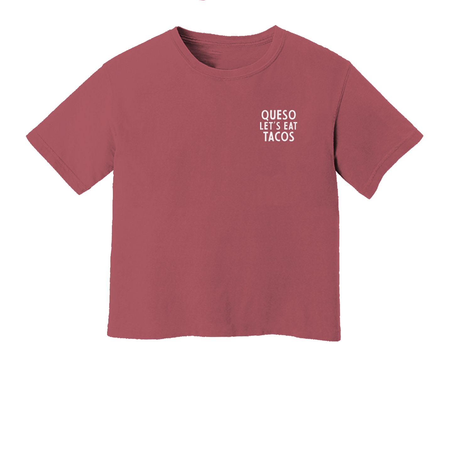 Frankie Jean Queso Let's Eat Tacos Washed Tee